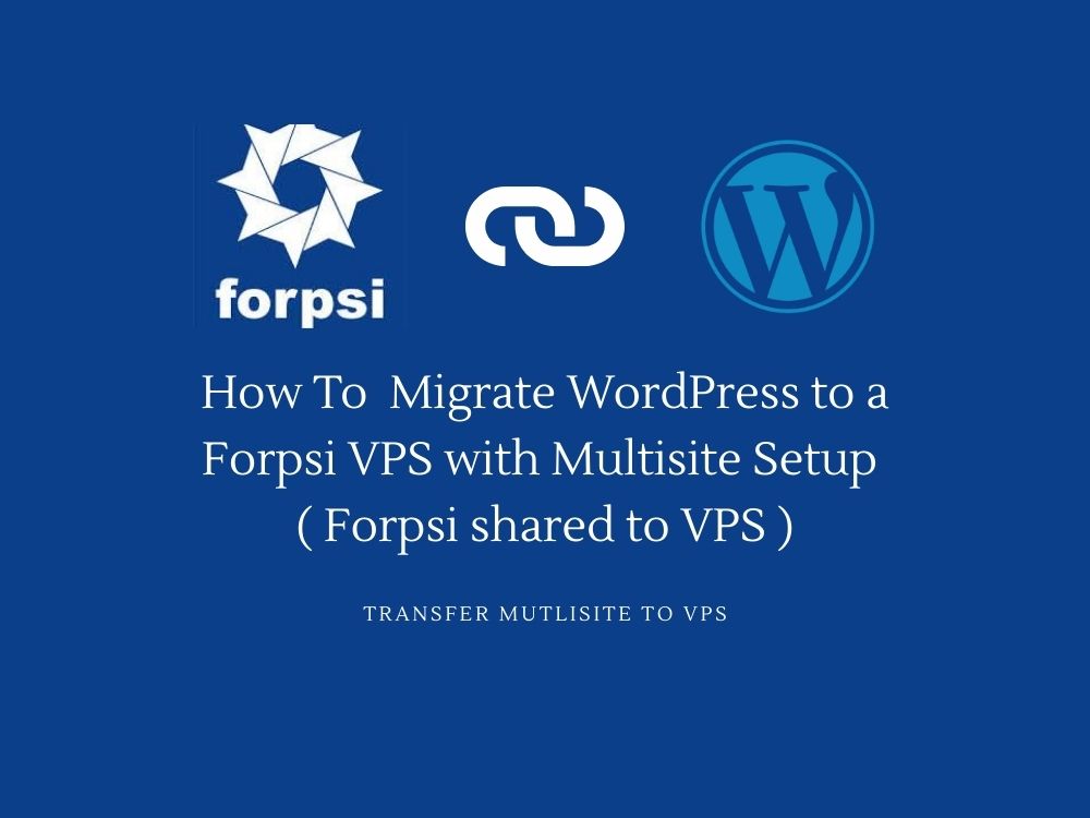 The Complete Guide: Migrating WordPress to a VPS with Multisite Setup ( Forpsi shared to VPS )